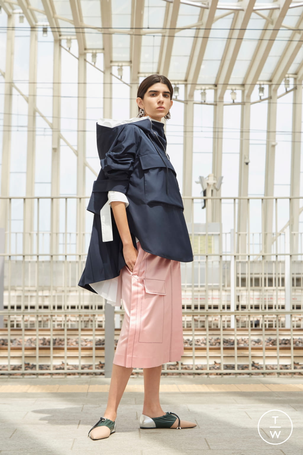 Fashion Week Milan Resort 2019 look 2 de la collection Sportmax womenswear