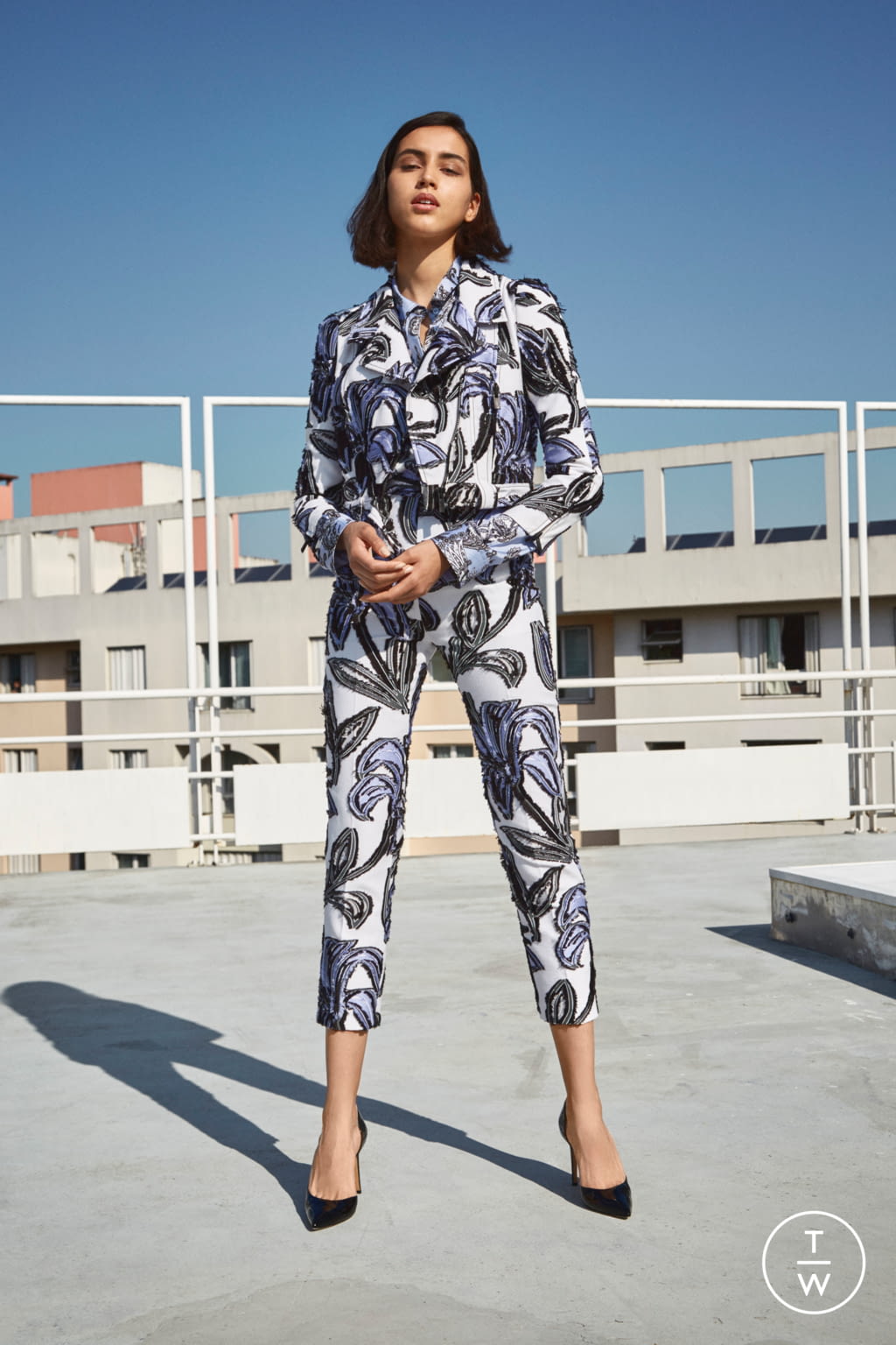 Fashion Week Paris Resort 2020 look 2 from the Paule Ka collection womenswear