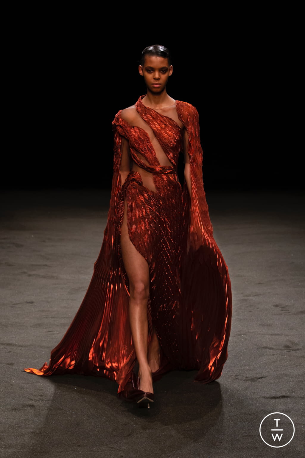 Fashion Week Paris Spring/Summer 2021 look 2 from the Iris Van Herpen collection couture