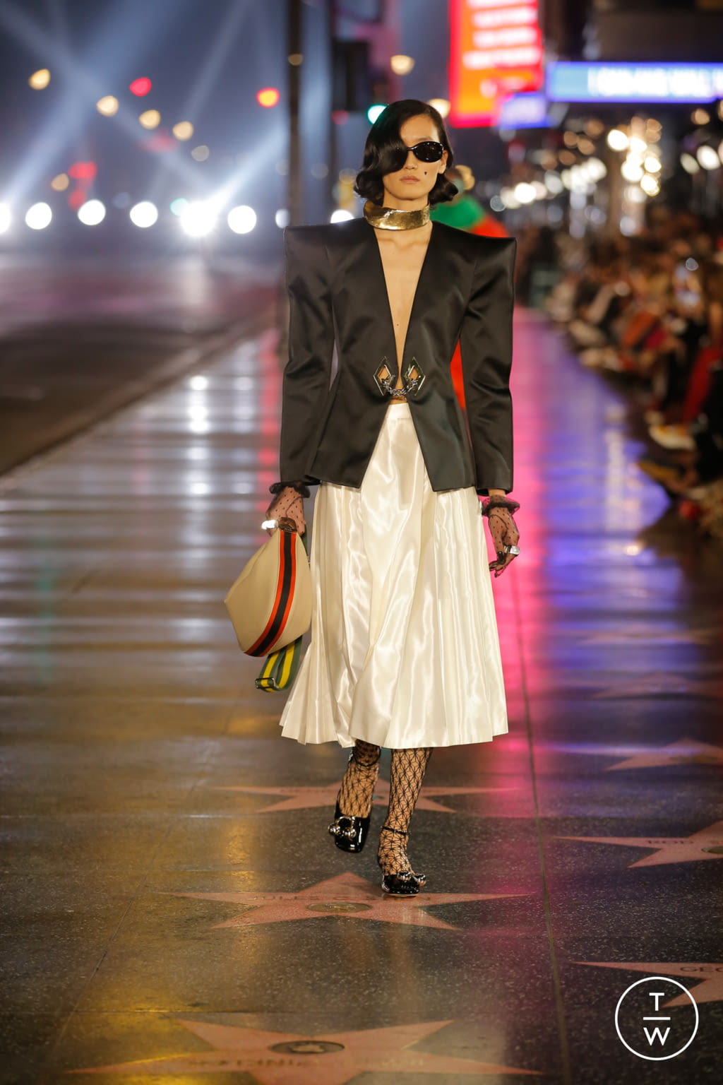 Fashion Week Milan Spring/Summer 2022 look 22 from the Gucci collection womenswear