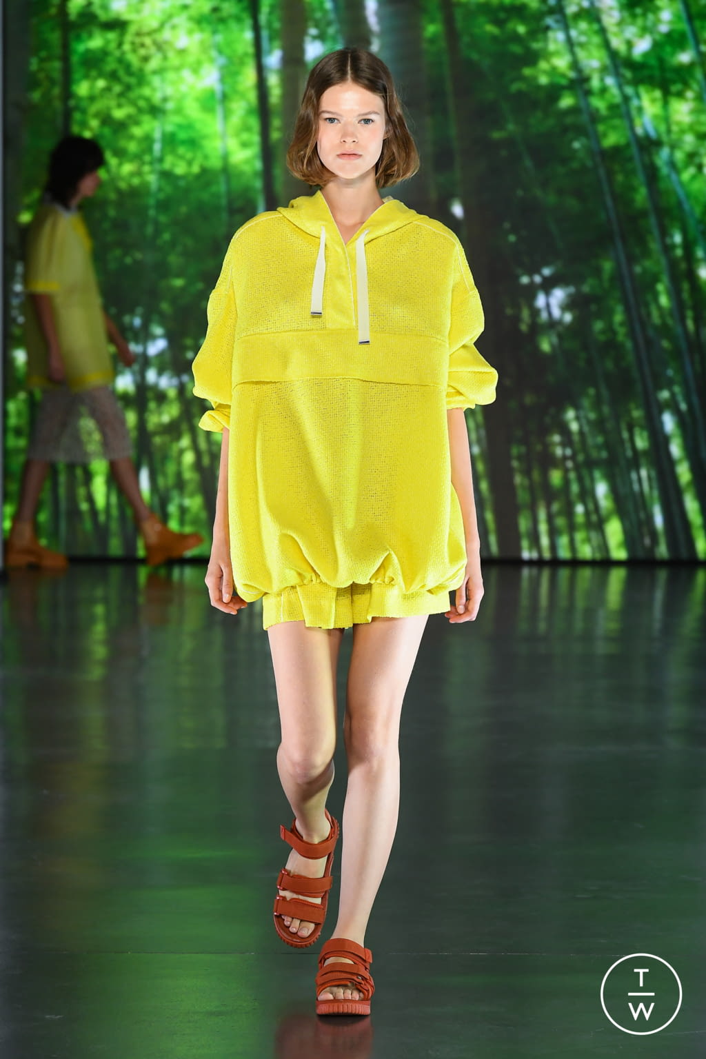 Fashion Week Milan Spring/Summer 2022 look 3 from the Anteprima collection 女装