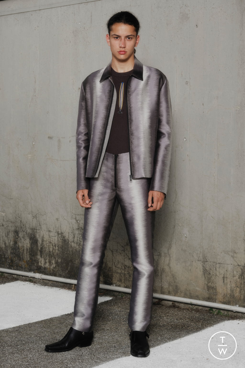 Fashion Week Milan Spring/Summer 2022 look 38 from the DIESEL collection menswear
