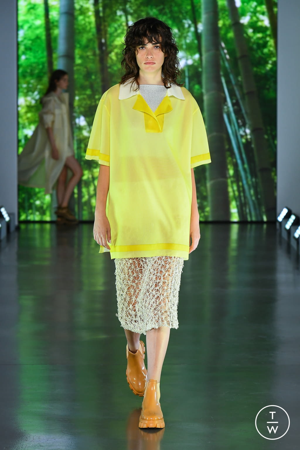 Fashion Week Milan Spring/Summer 2022 look 4 from the Anteprima collection womenswear