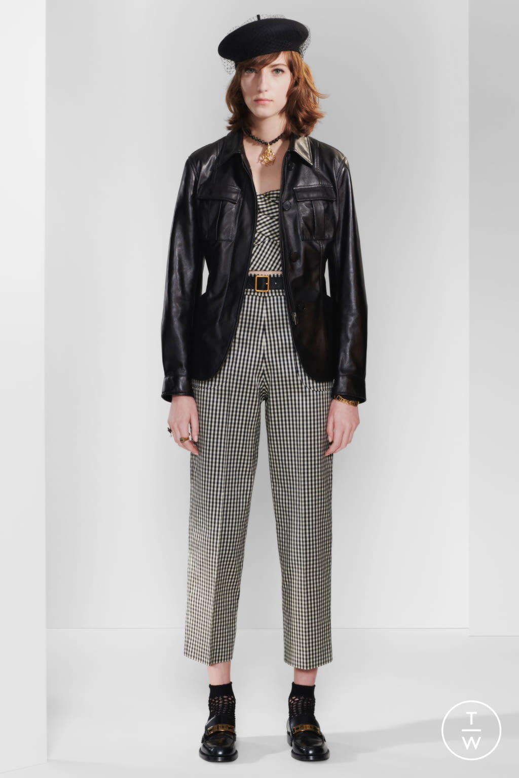 Fashion Week Paris Pre-Fall 2020 look 4 from the Christian Dior collection womenswear