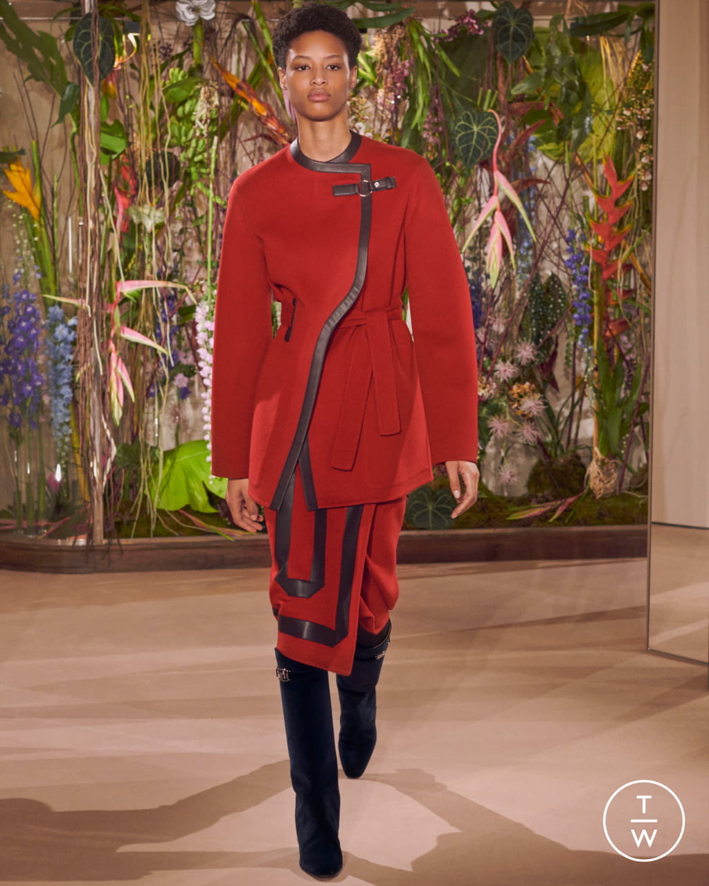 Fashion Week Paris Pre-Fall 2019 look 4 from the Hermès collection womenswear