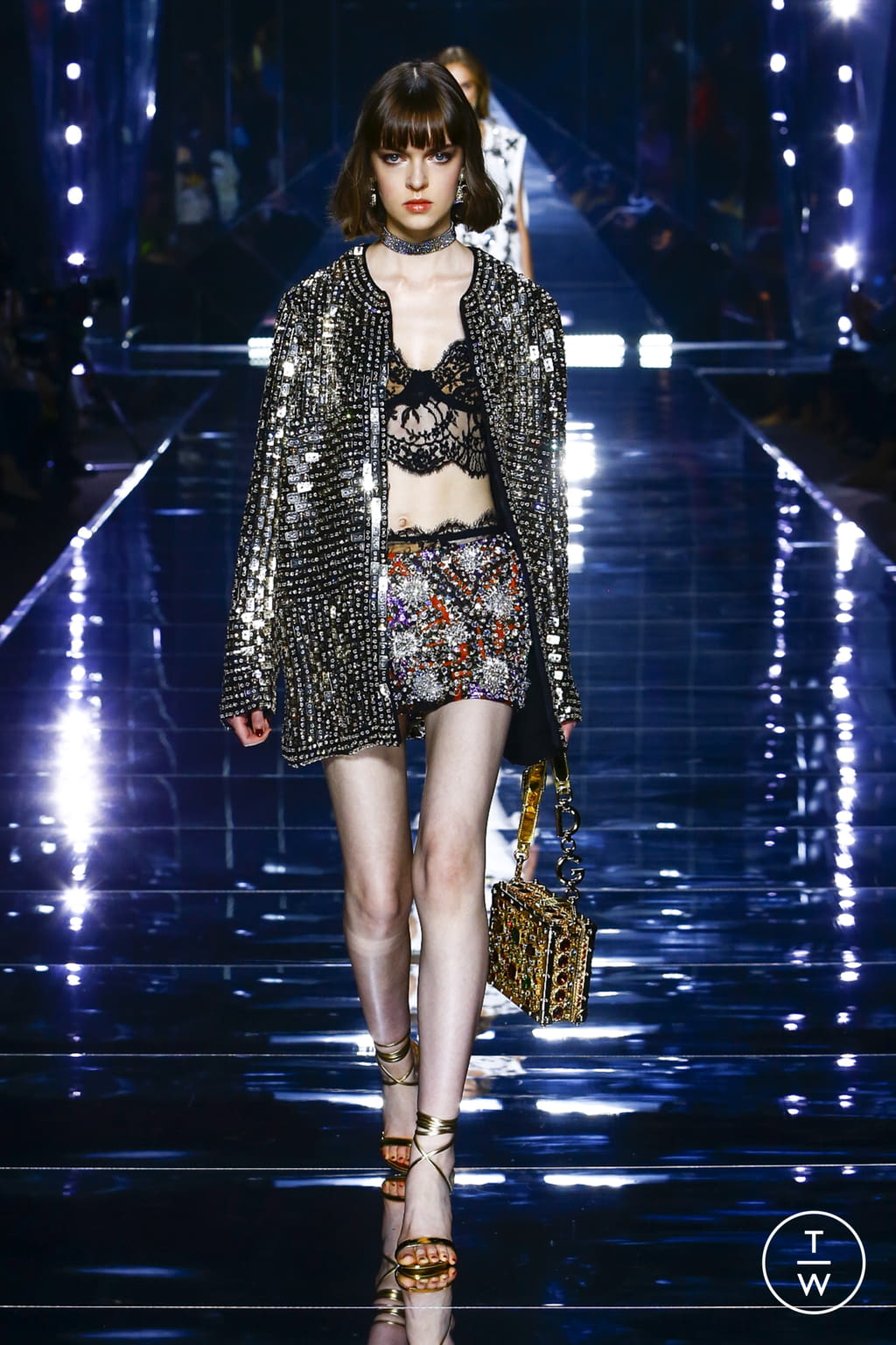 Fashion Week Milan Spring/Summer 2022 look 40 from the Dolce & Gabbana collection womenswear