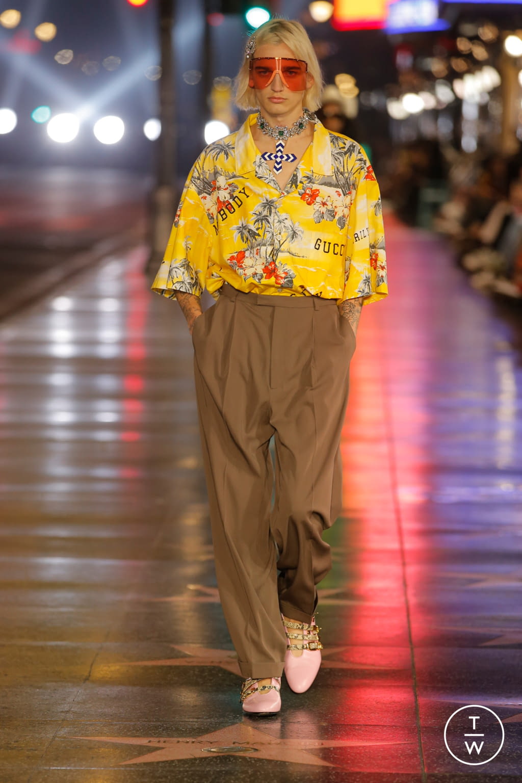 Fashion Week Milan Spring/Summer 2022 look 46 de la collection Gucci womenswear