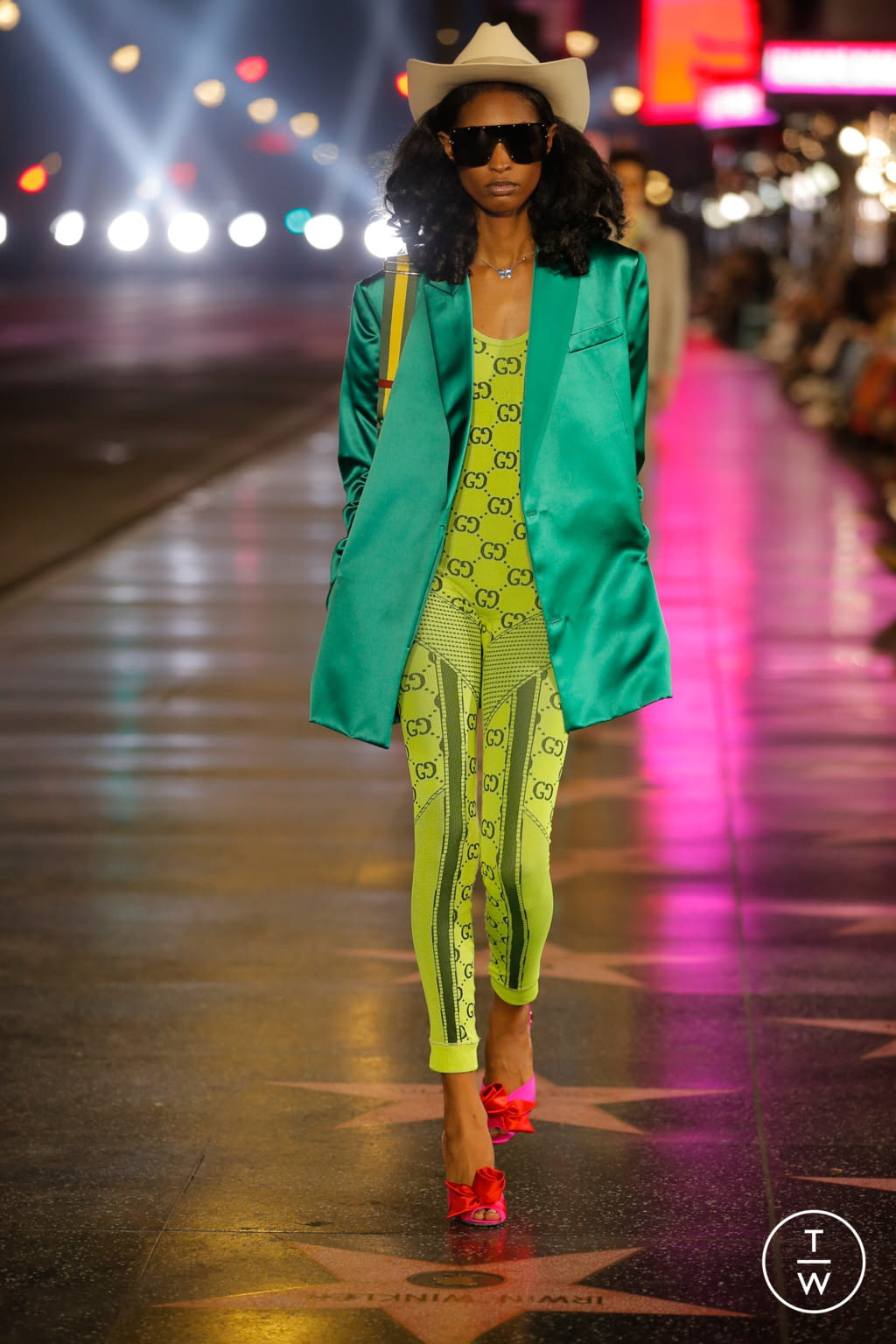 Fashion Week Milan Spring/Summer 2022 look 47 from the Gucci collection 女装