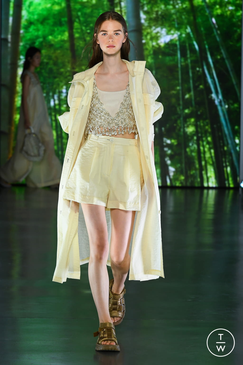 Fashion Week Milan Spring/Summer 2022 look 5 from the Anteprima collection 女装
