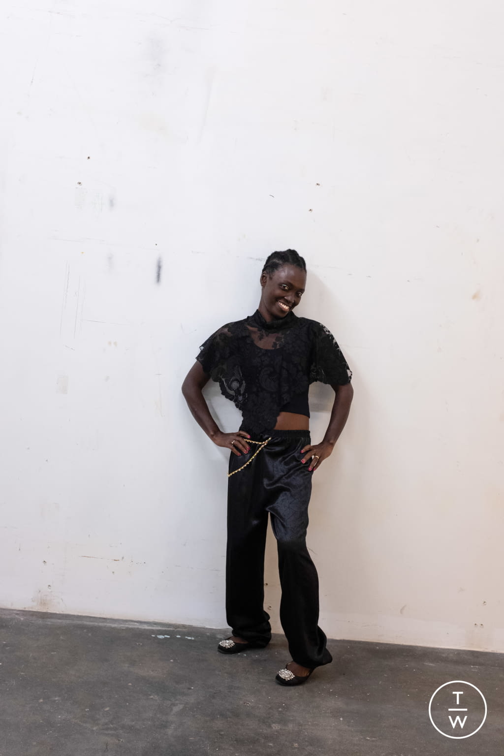 Fashion Week New York Fall/Winter 2021 look 5 from the Imitation of Christ collection womenswear