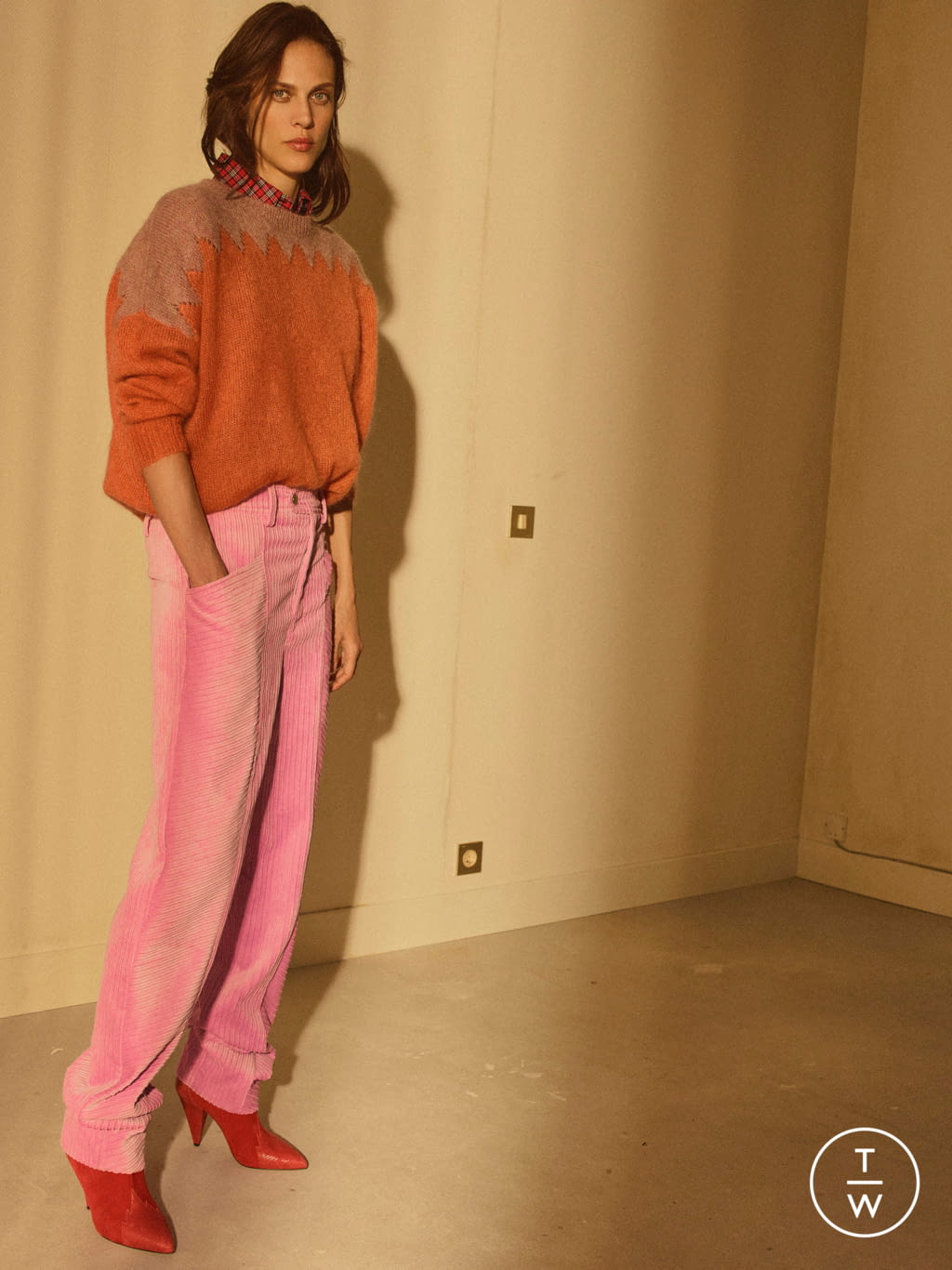 Fashion Week Paris Resort 2019 look 5 from the Isabel Marant collection womenswear