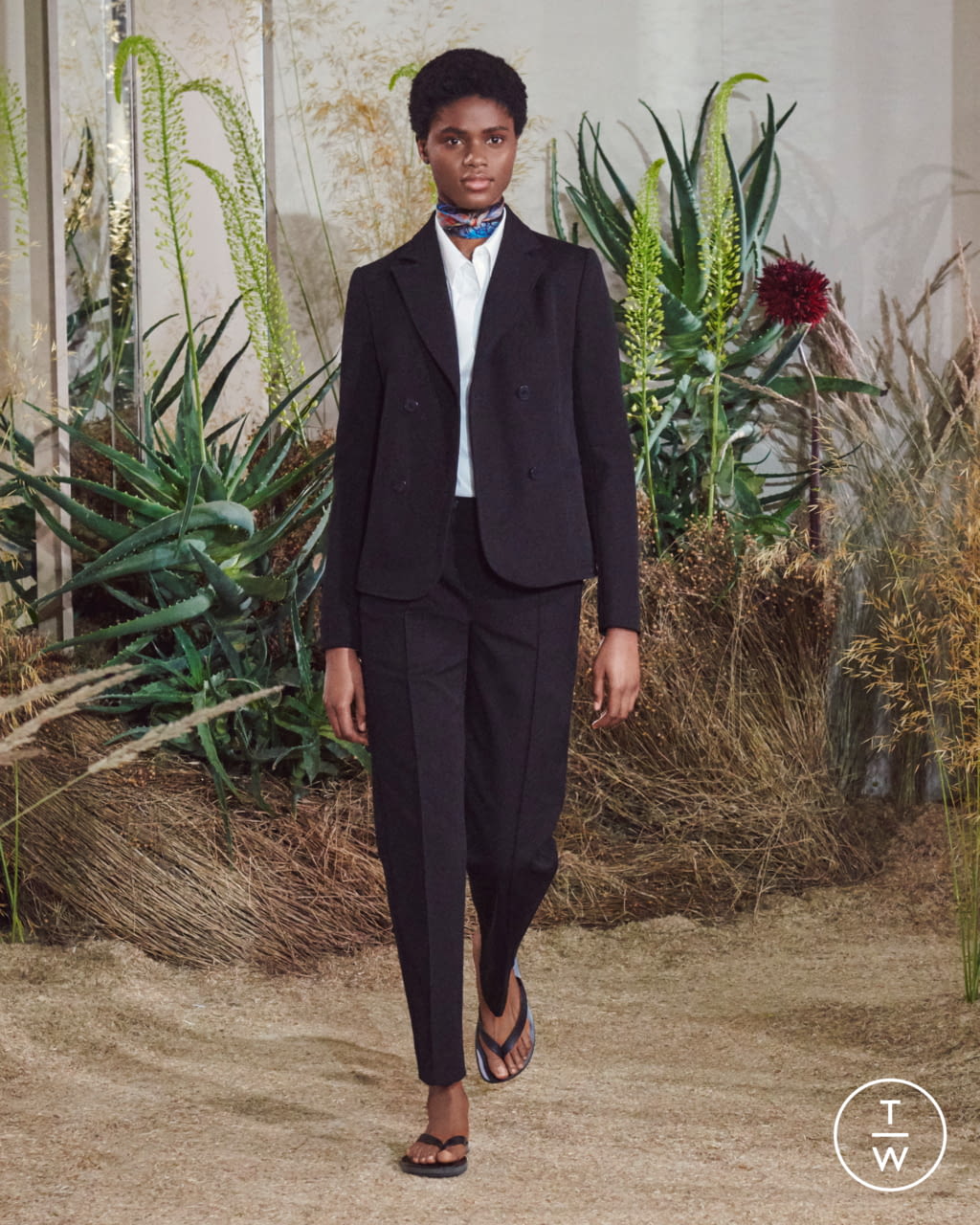 Fashion Week Paris Resort 2019 look 5 from the Hermès collection womenswear