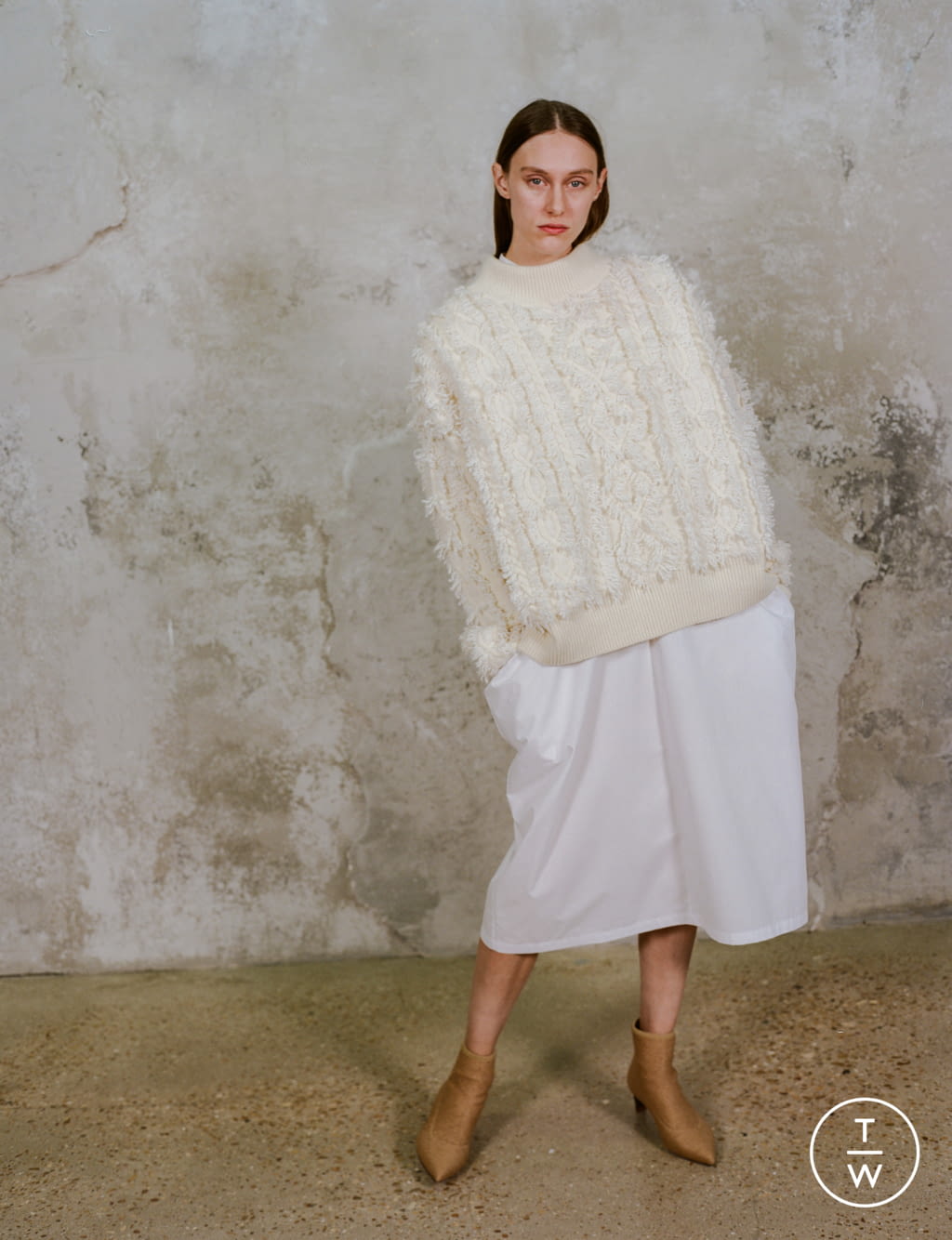 Fashion Week Paris Pre-Fall 2020 look 6 from the Dawei collection womenswear