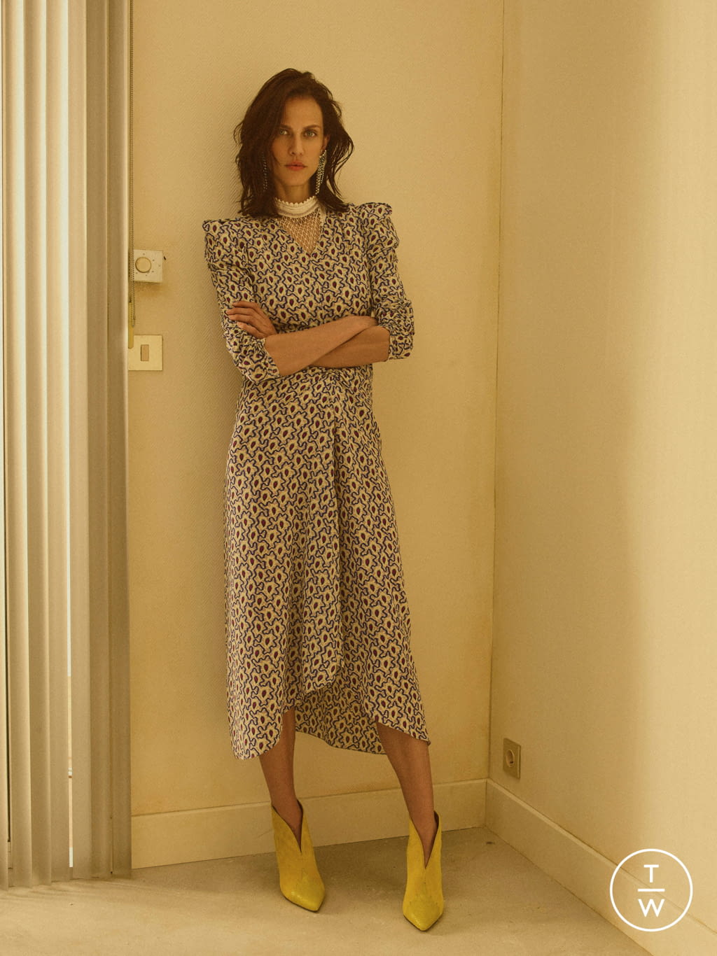 Fashion Week Paris Resort 2019 look 6 de la collection Isabel Marant womenswear
