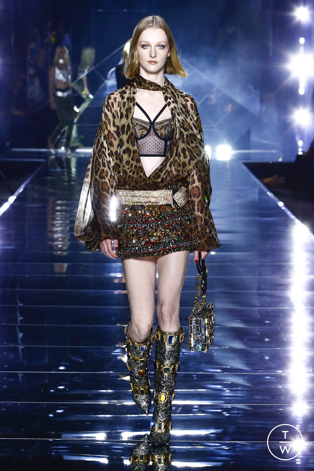 Fashion Week Milan Spring/Summer 2022 look 66 de la collection Dolce & Gabbana womenswear