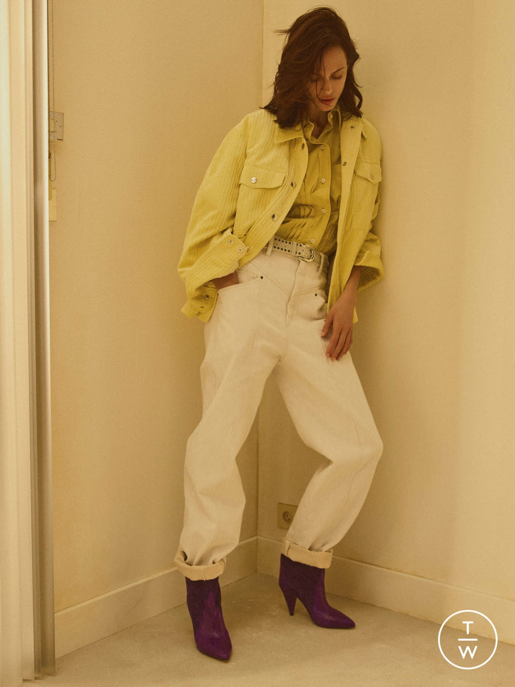 Fashion Week Paris Resort 2019 look 7 from the Isabel Marant collection womenswear