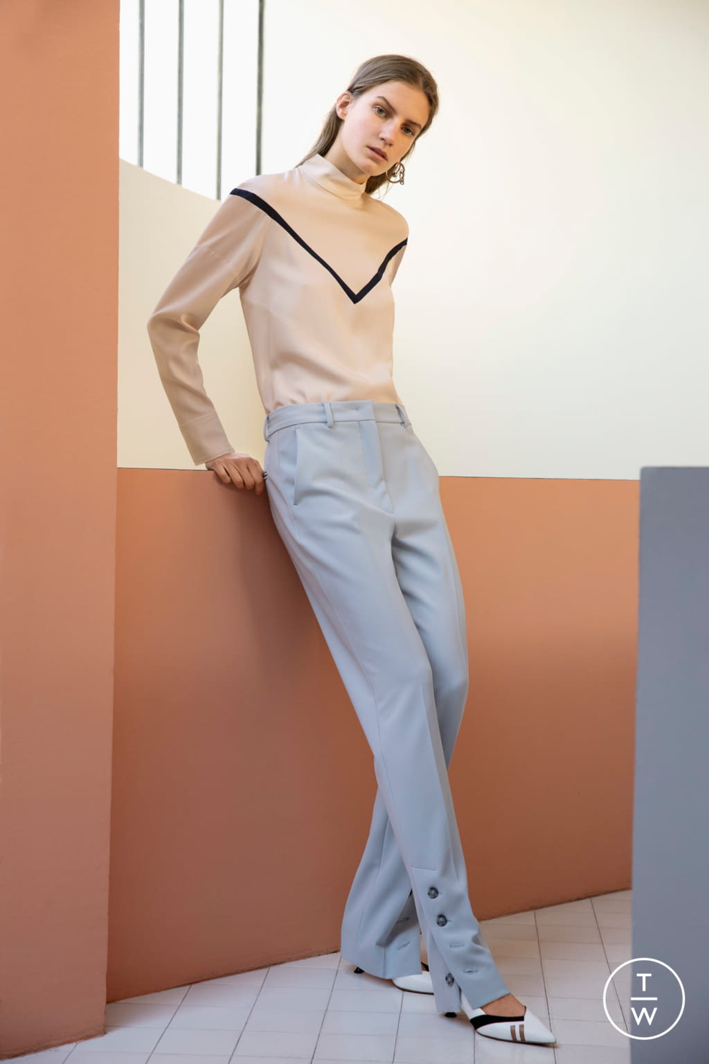 Fashion Week Milan Pre-Fall 2019 look 7 from the Sportmax collection 女装