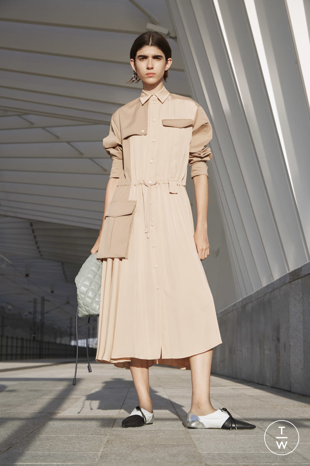 Fashion Week Milan Resort 2019 look 8 from the Sportmax collection 女装