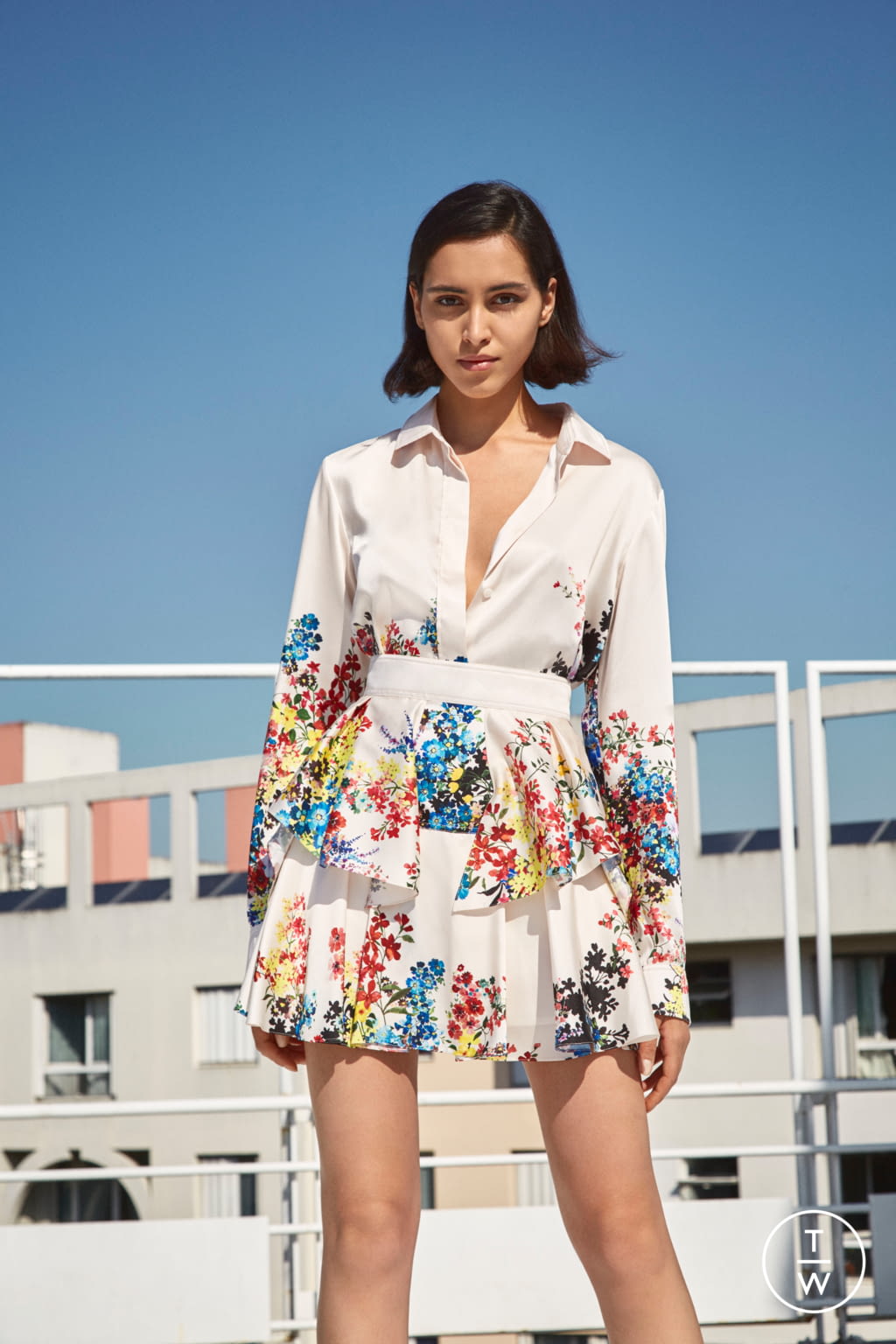 Fashion Week Paris Resort 2020 look 8 from the Paule Ka collection womenswear