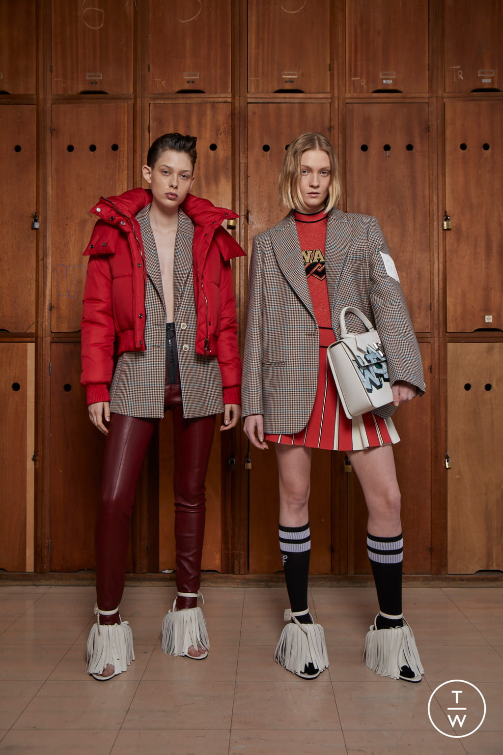 Fashion Week Paris Pre-Fall 2019 look 8 from the Off-White collection 女装