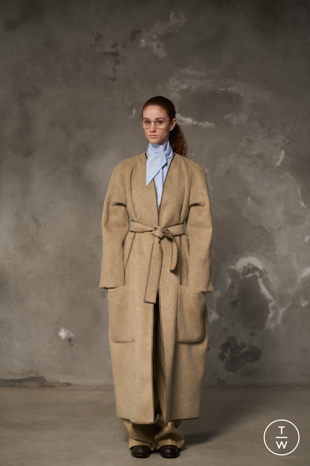 Fashion Week Milan Fall/Winter 2021 look 8 from the Calcaterra collection 女装