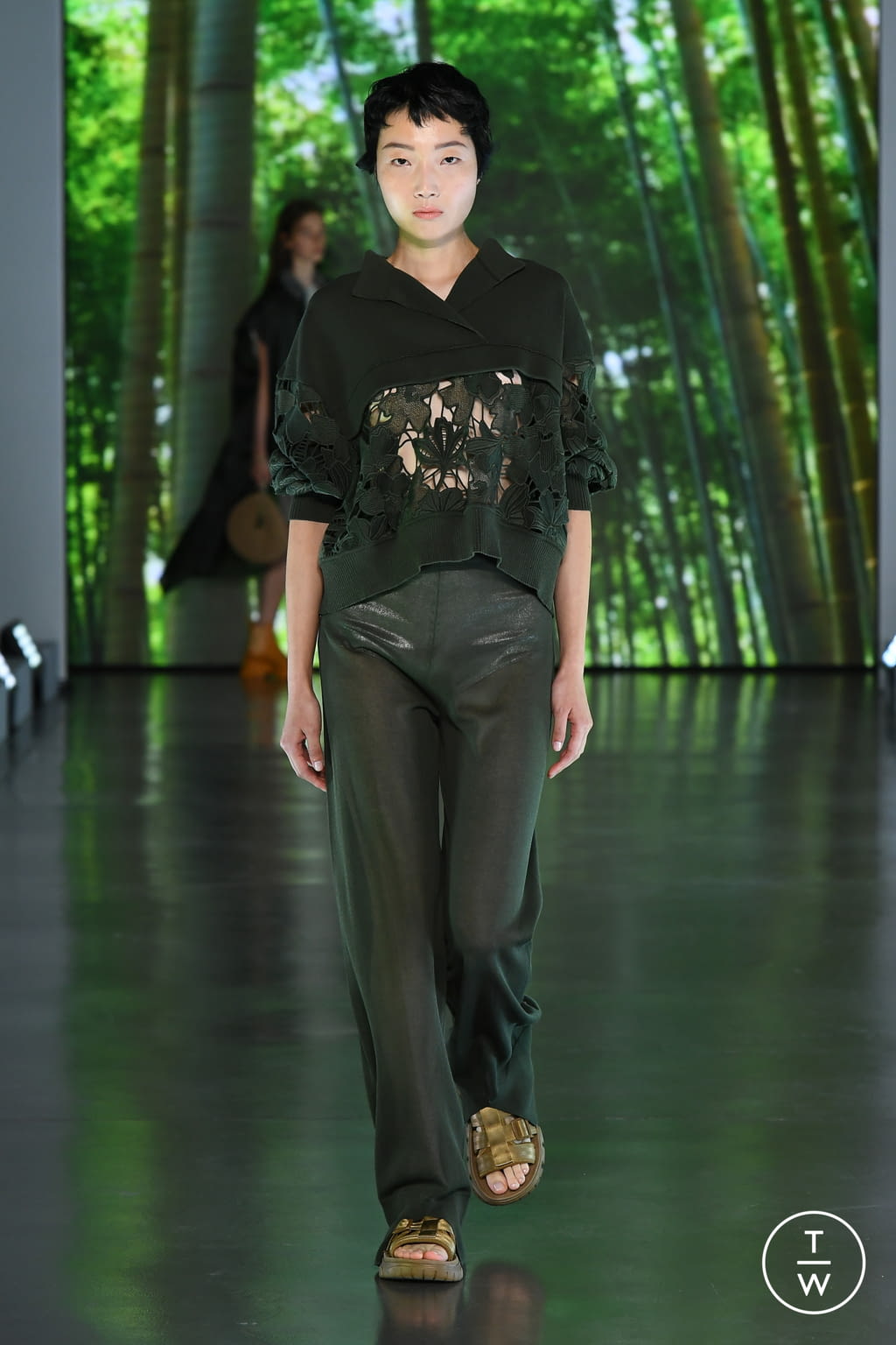 Fashion Week Milan Spring/Summer 2022 look 9 from the Anteprima collection womenswear