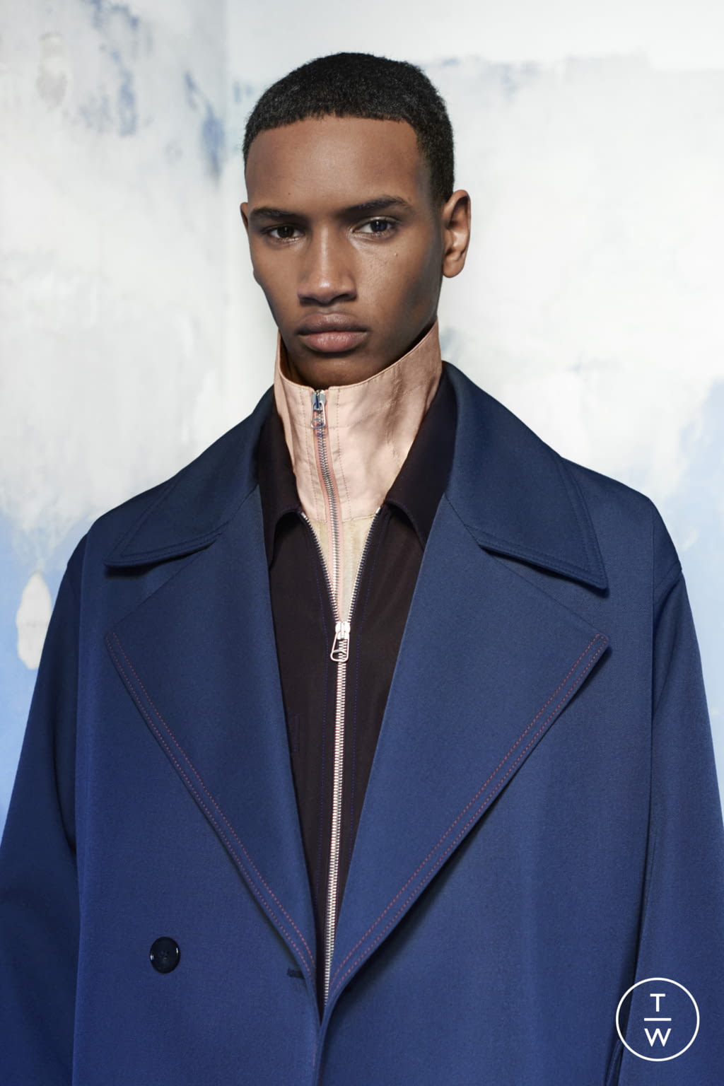 Fashion Week Paris Fall/Winter 2022 look 9 from the OAMC collection menswear