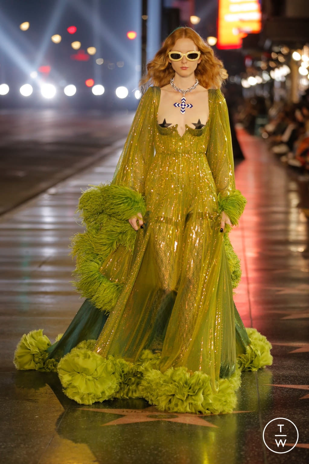 Fashion Week Milan Spring/Summer 2022 look 95 de la collection Gucci womenswear