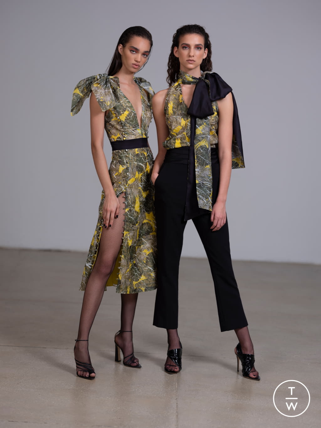 Fashion Week New York Pre-Fall 2020 look 1 from the Prabal Gurung collection womenswear