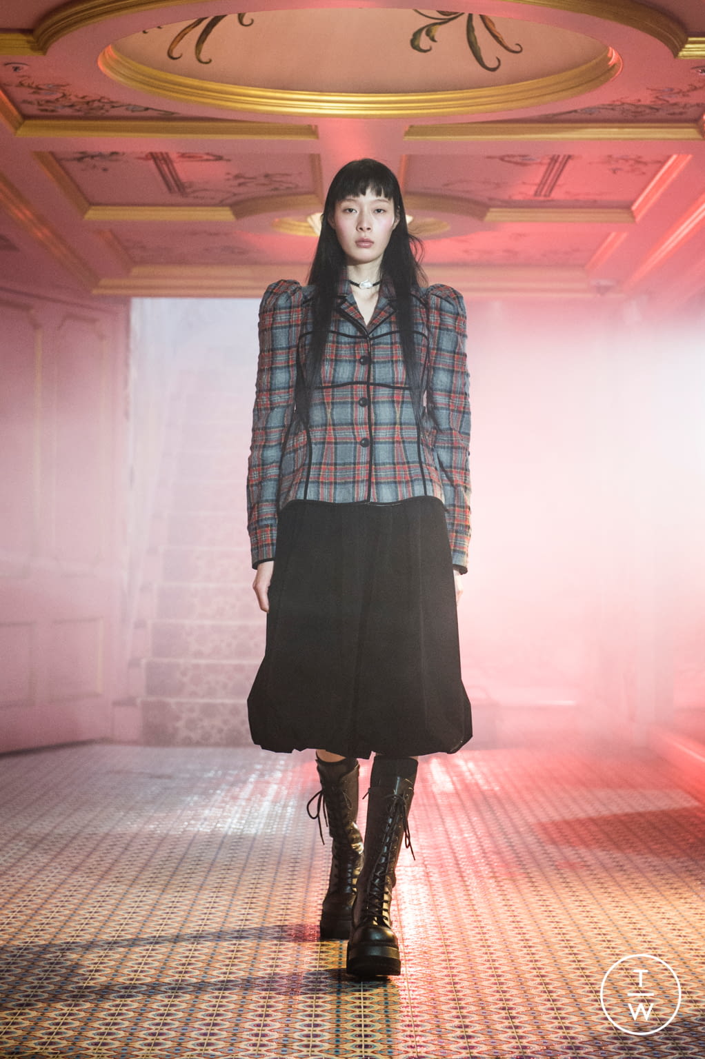 Fashion Week London Fall/Winter 2021 look 1 from the BMUET(TE) collection womenswear