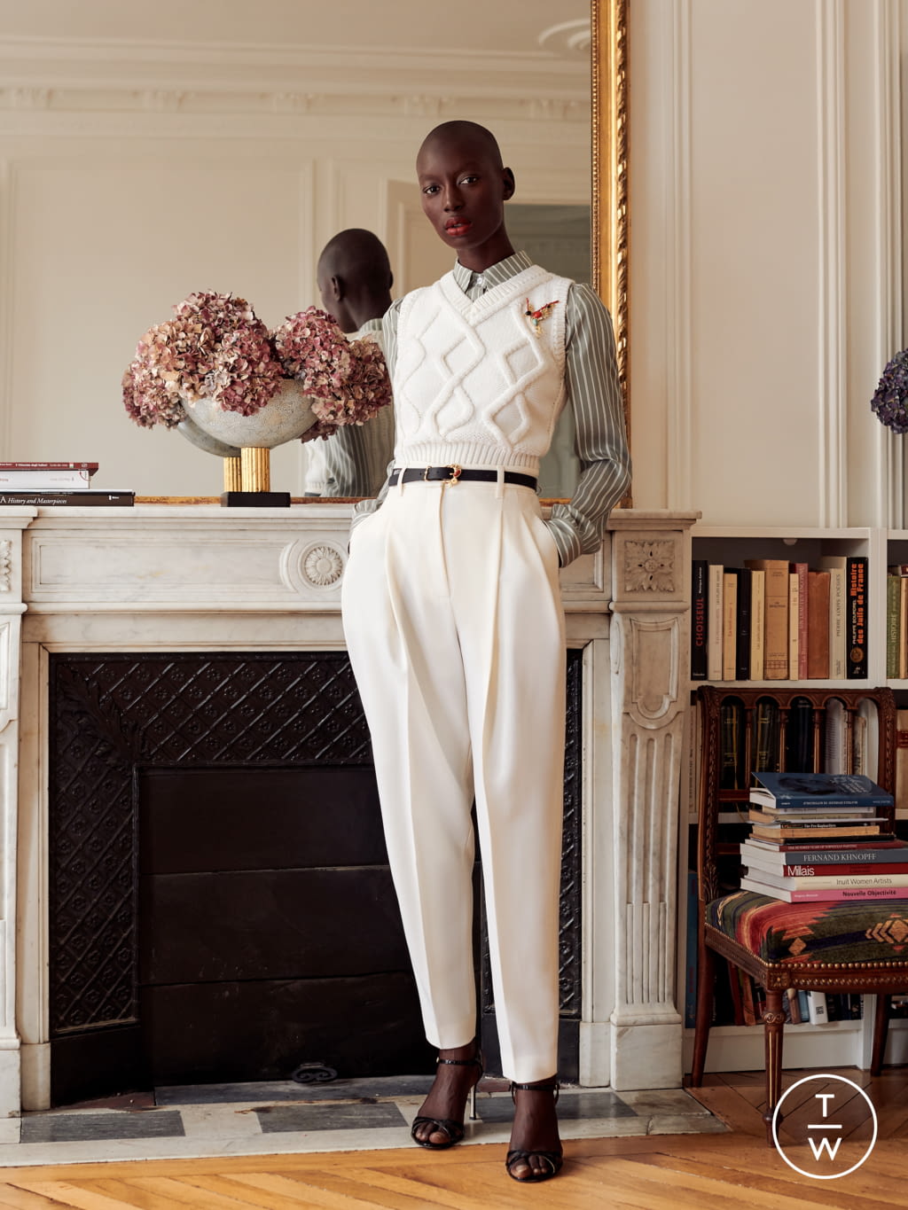 Fashion Week Paris Fall/Winter 2020 look 1 de la collection Alexandre Blanc womenswear