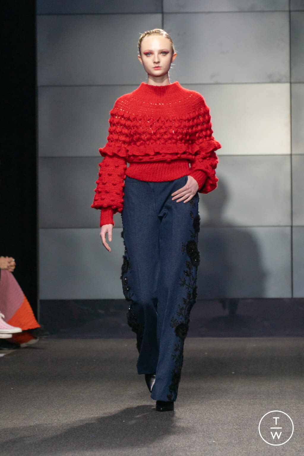 Fashion Week New York Fall/Winter 2022 look 10 from the Frederick Anderson collection 女装