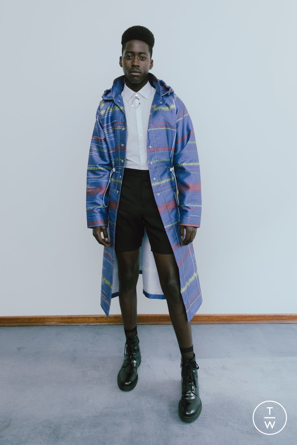 Fashion Week Paris Spring/Summer 2021 look 15 from the Thebe Magugu collection womenswear