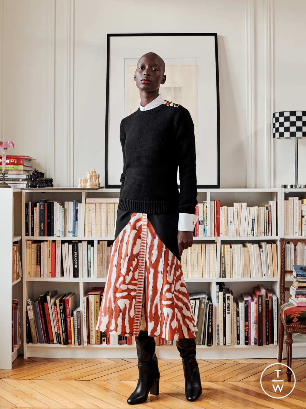 Fashion Week Paris Fall/Winter 2020 look 10 de la collection Alexandre Blanc womenswear