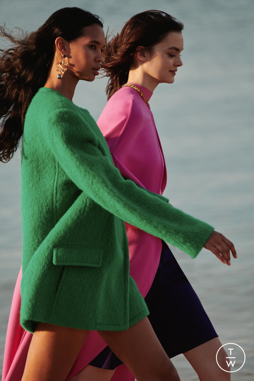 Fashion Week New York Resort 2022 look 10 from the Oscar de la Renta collection womenswear