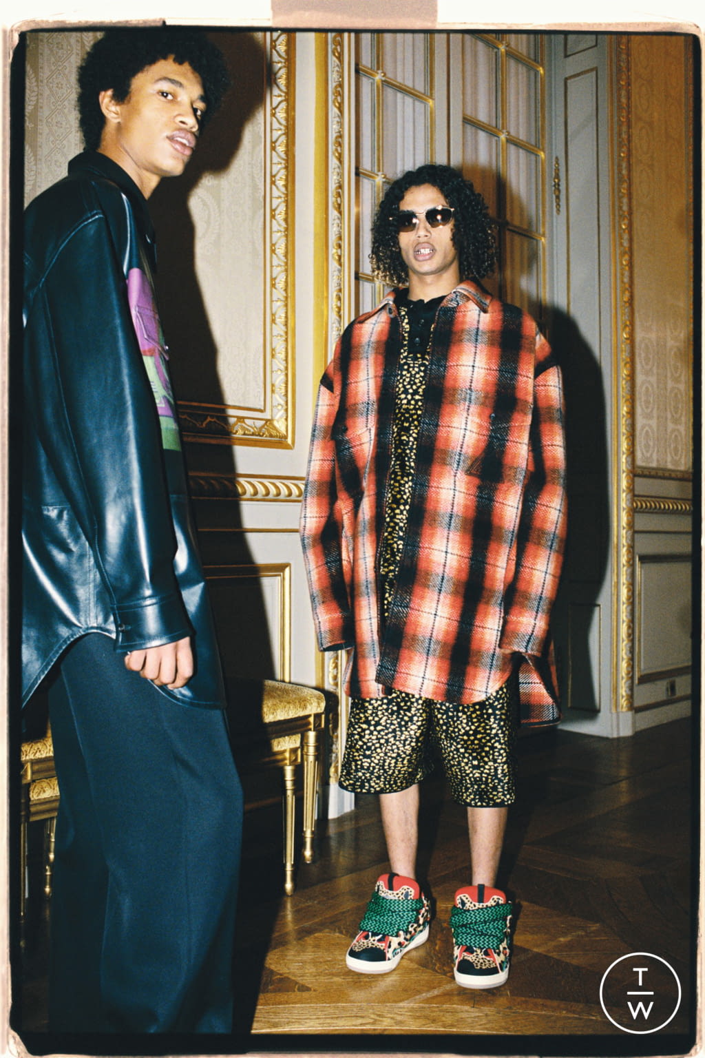 Fashion Week Paris Fall/Winter 2021 look 10 from the Lanvin collection 男装
