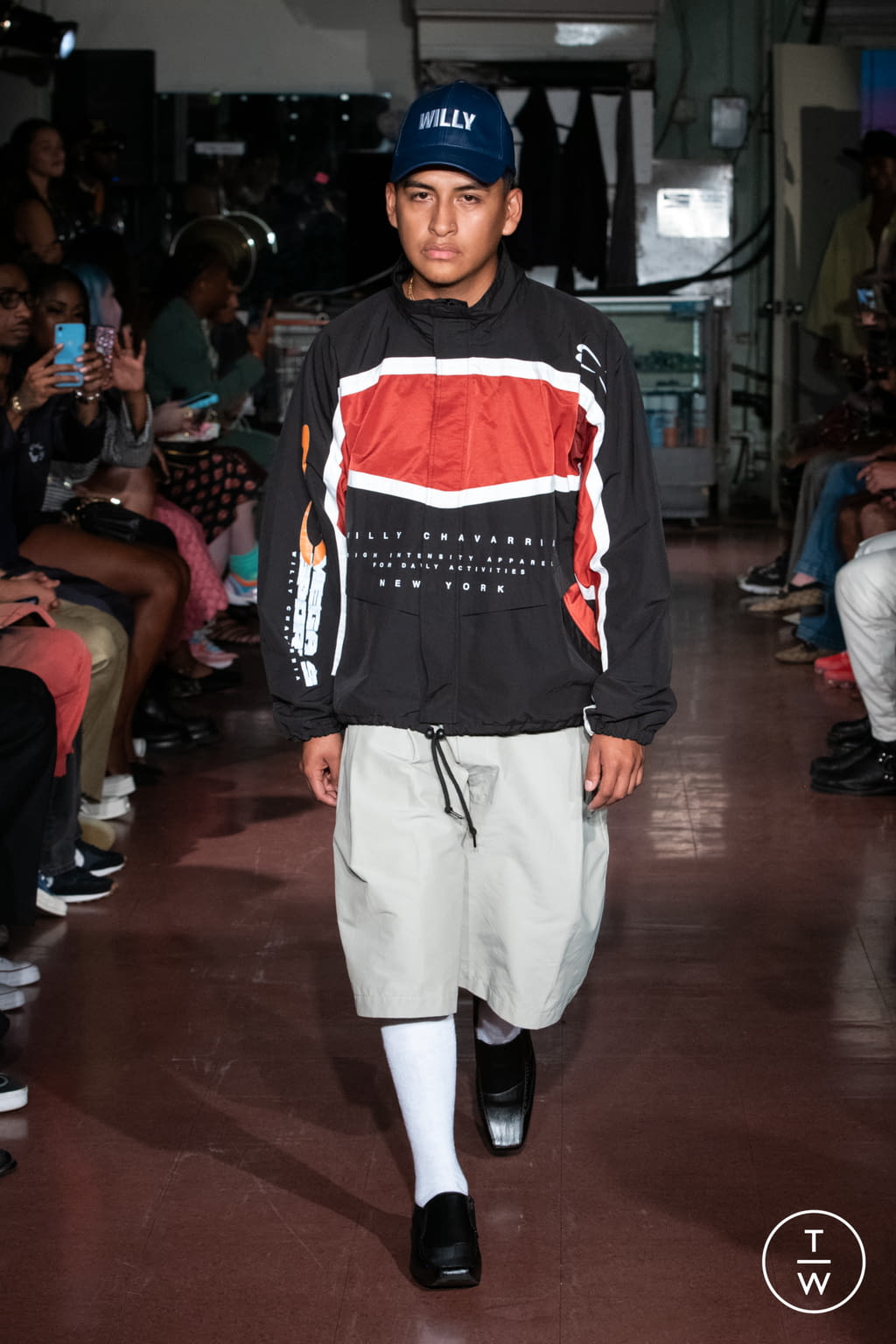 Fashion Week New York Spring/Summer 2022 look 10 de la collection Willy Chavarria menswear