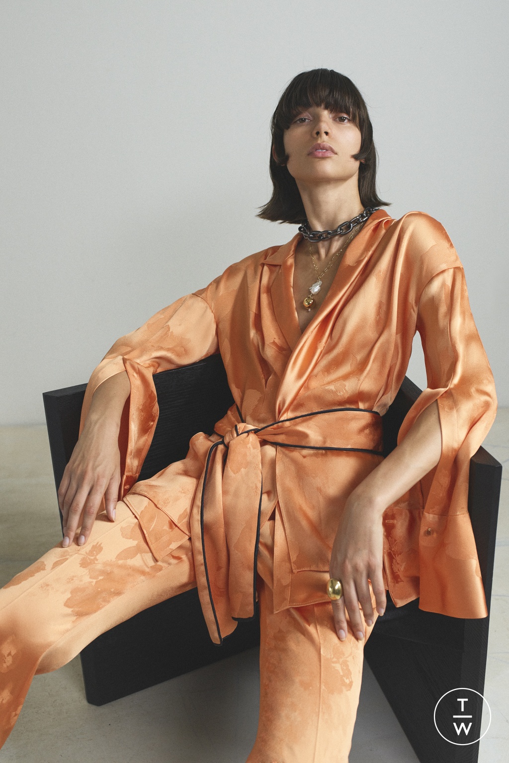 Fashion Week New York Resort 2020 look 10 de la collection Hellessy womenswear