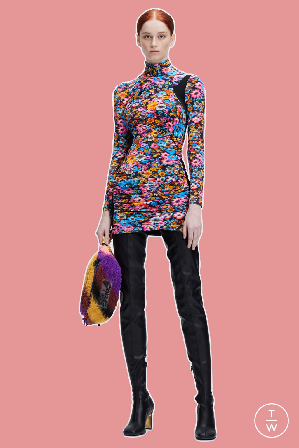 Fashion Week Paris Pre-Fall 2021 look 10 de la collection Stella McCartney womenswear