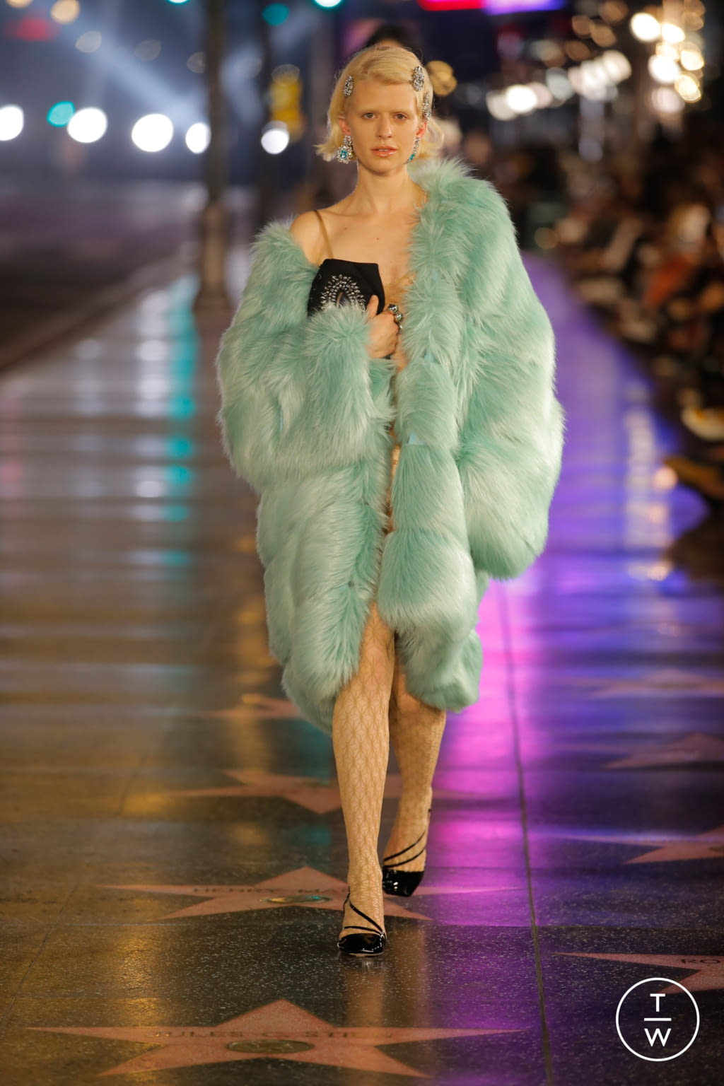 Fashion Week Milan Spring/Summer 2022 look 100 from the Gucci collection 女装