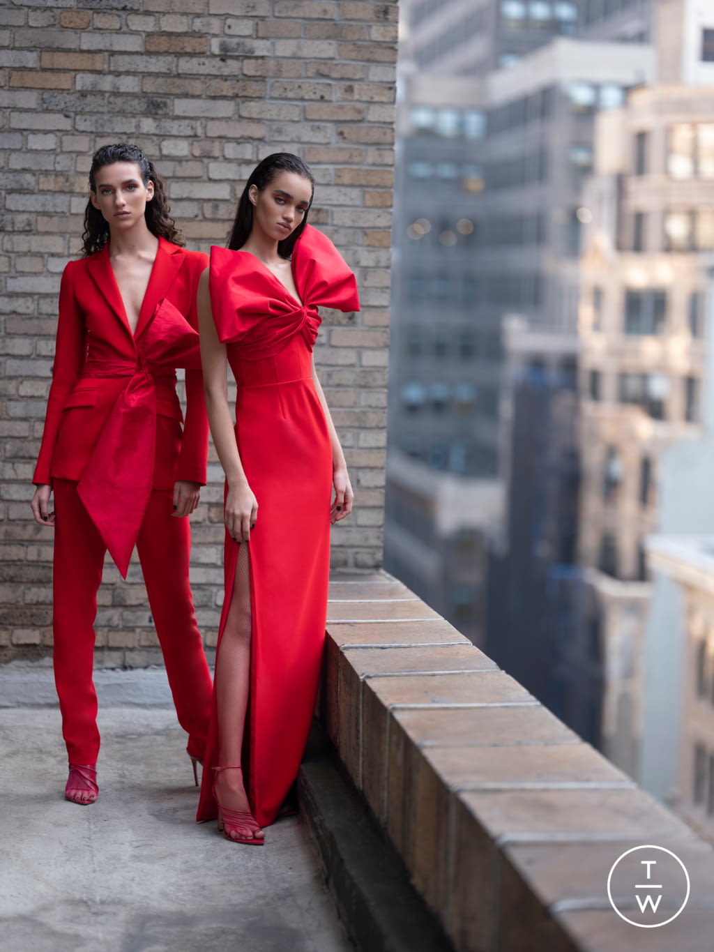 Fashion Week New York Pre-Fall 2020 look 11 from the Prabal Gurung collection womenswear