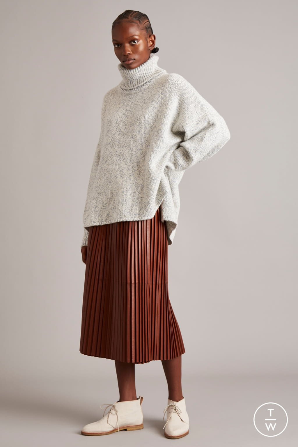 Fashion Week New York Fall/Winter 2021 look 11 de la collection Adam Lippes womenswear