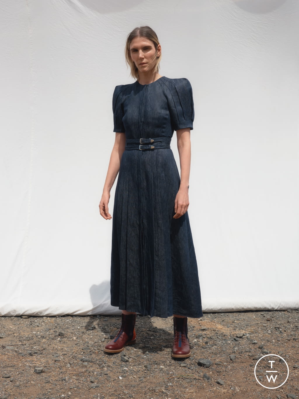Fashion Week New York Resort 2021 look 11 from the Gabriela Hearst collection womenswear