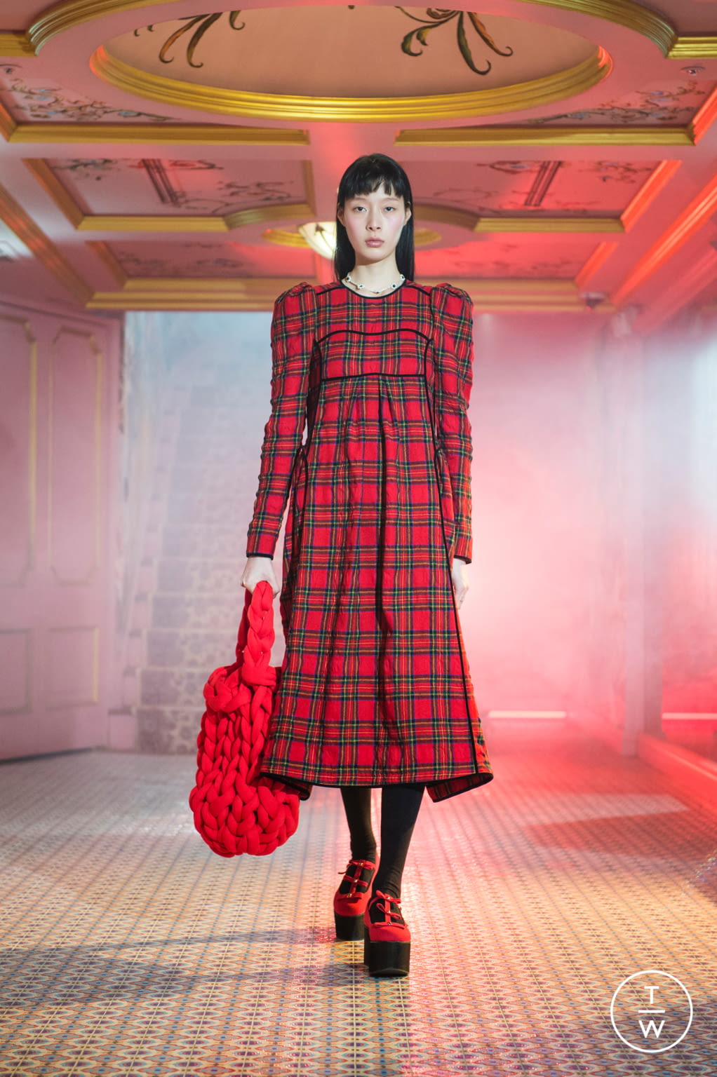 Fashion Week London Fall/Winter 2021 look 11 from the BMUET(TE) collection womenswear