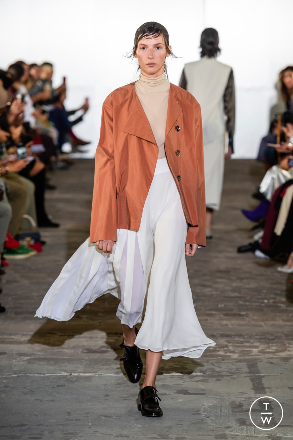 Fashion Week Paris Spring/Summer 2019 look 10 from the Kristina Fidelskaya collection 女装