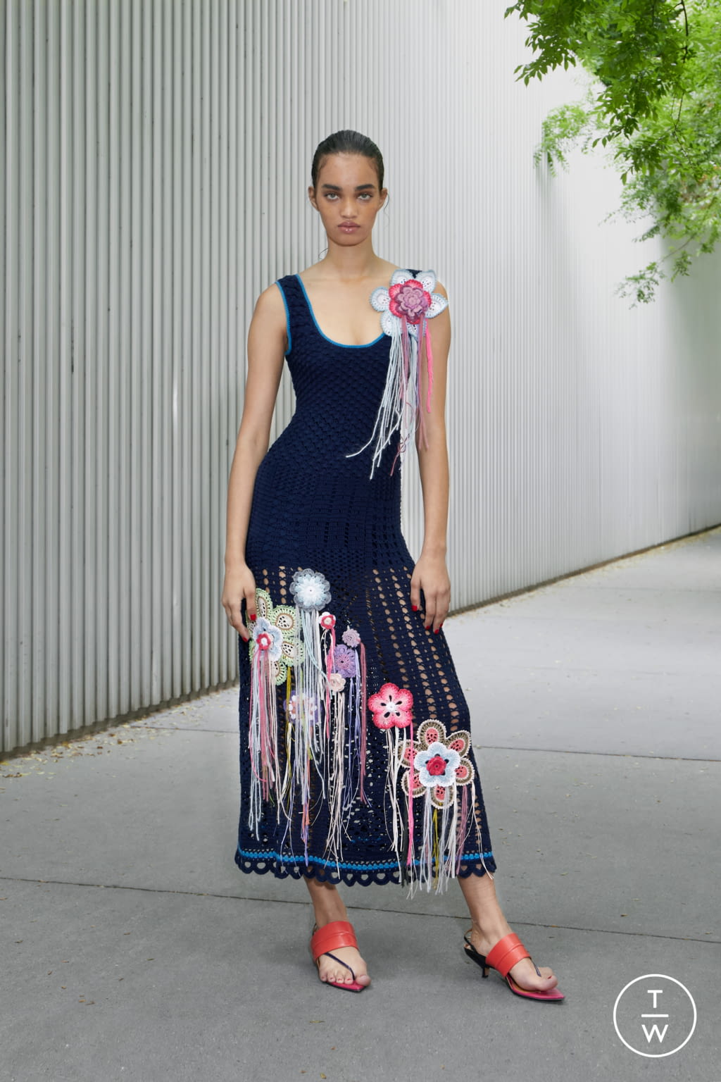 Fashion Week New York Resort 2020 look 11 from the Prabal Gurung collection 女装