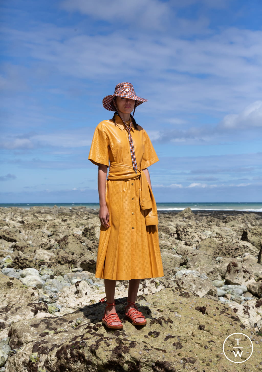 Fashion Week Paris Resort 2020 look 11 from the Cédric Charlier collection womenswear