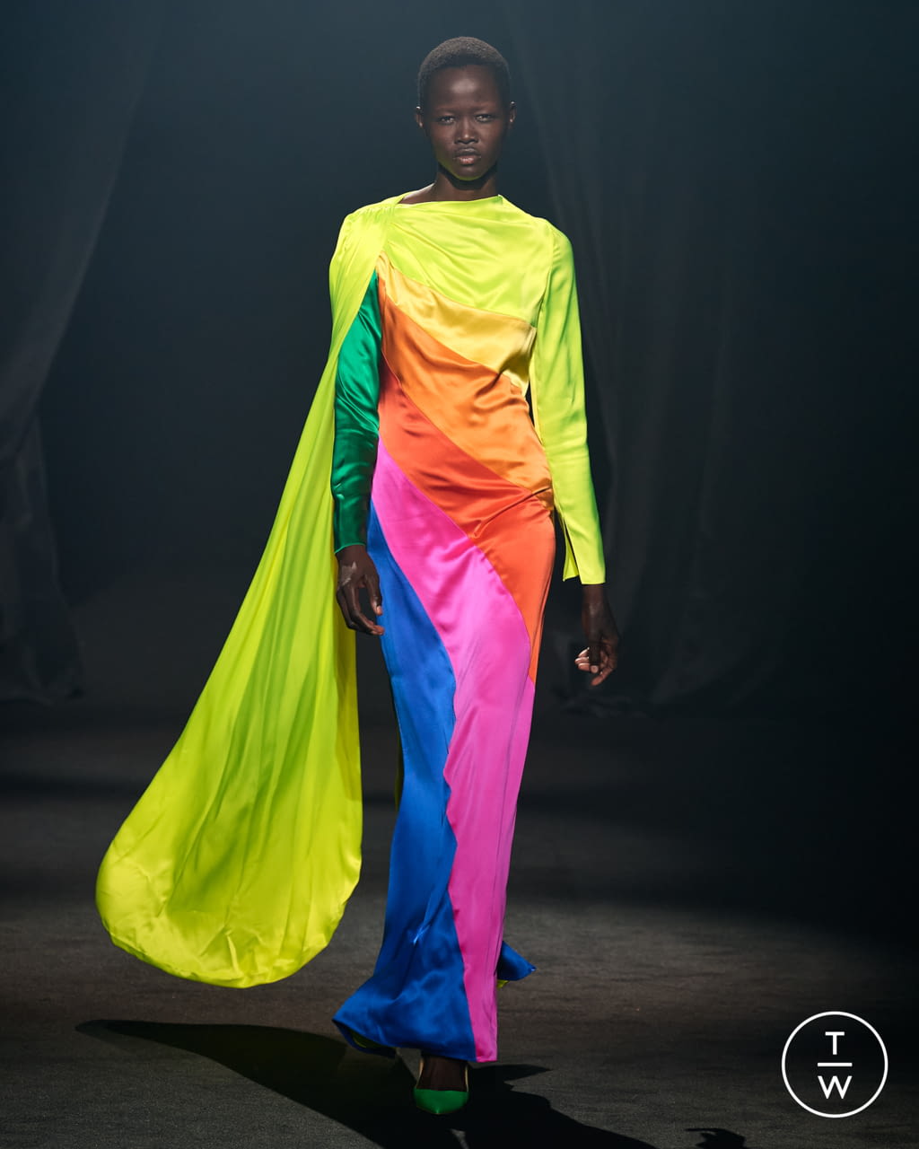 Fashion Week Paris Spring/Summer 2022 look 11 from the AZ Factory collection womenswear