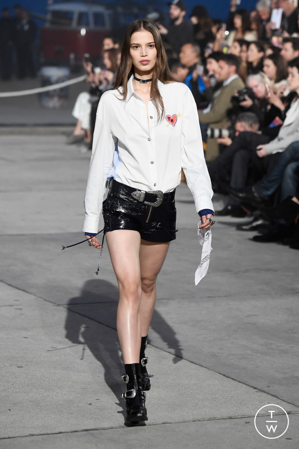 Fashion Week New York Spring/Summer 2017 look 12 from the Tommy Hilfiger collection 女装