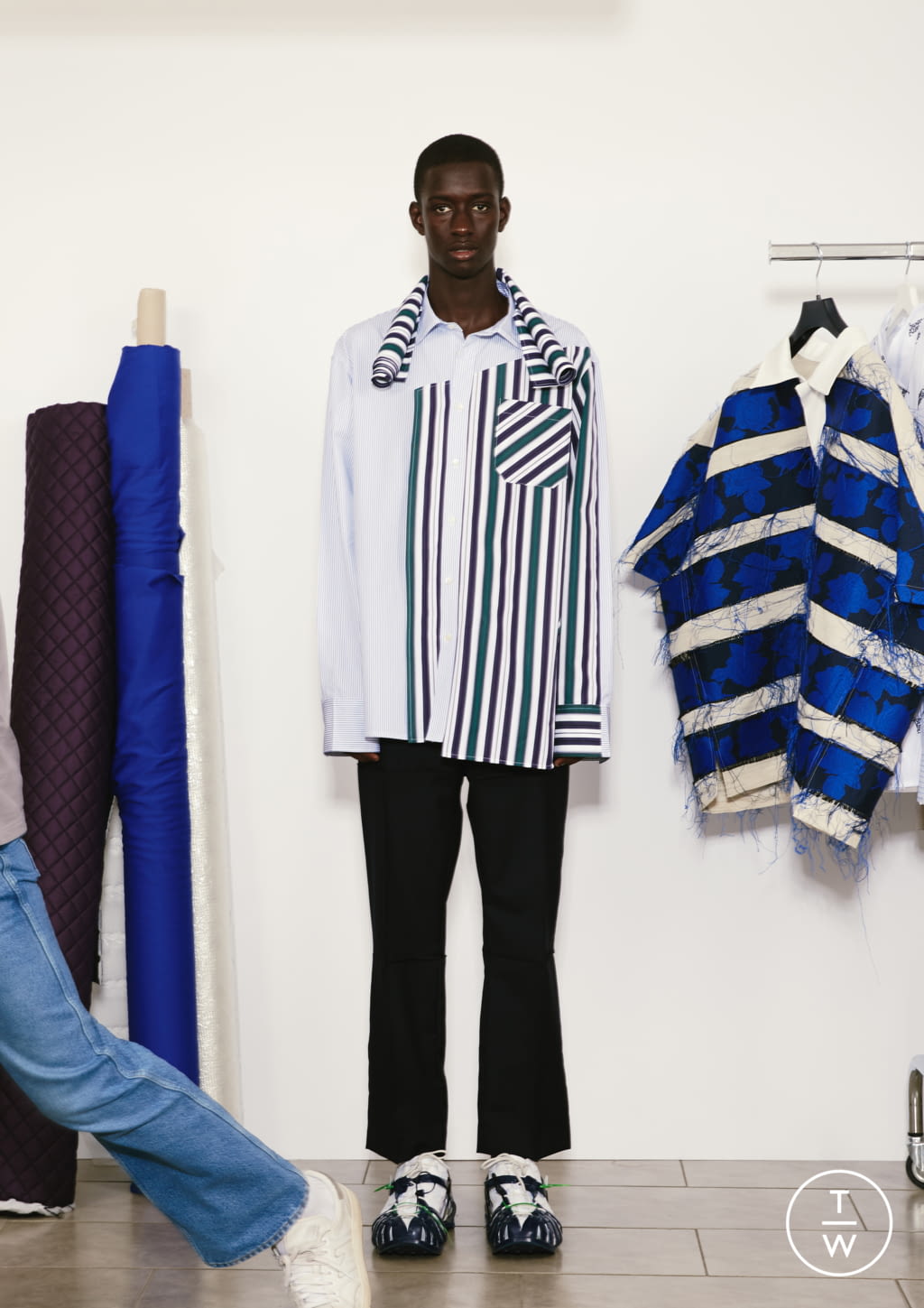 Fashion Week Paris Spring/Summer 2021 look 12 from the Botter collection menswear